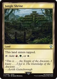 Jungle Shrine - Commander: FINAL FANTASY - Magic: The Gathering card