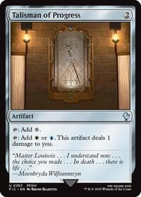 Talisman of Progress - Commander: FINAL FANTASY - Magic: The Gathering card