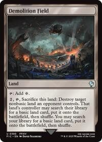 Demolition Field - Commander: FINAL FANTASY - Magic: The Gathering card