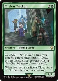 Tireless Tracker - Commander: FINAL FANTASY - Magic: The Gathering card