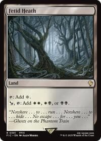 Fetid Heath - Commander: FINAL FANTASY - Magic: The Gathering card