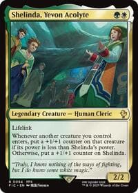 Shelinda, Yevon Acolyte - Commander: FINAL FANTASY - Magic: The Gathering card