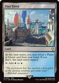 Port Town - Commander: FINAL FANTASY - Magic: The Gathering card
