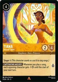 Tiana - Natural Talent - Reign of Jafar - Disney Lorcana card