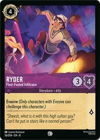 Ryder - Fleet-Footed Infiltrator - Reign of Jafar - Disney Lorcana card