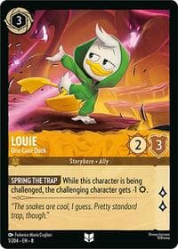 Louie - One Cool Duck - Reign of Jafar - Disney Lorcana card