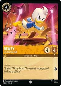 Dewey - Lovable Showoff - Reign of Jafar - Disney Lorcana card