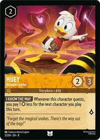 Huey - Reliable Leader - Reign of Jafar - Disney Lorcana card