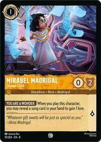 Mirabel Madrigal - Curious Child - Reign of Jafar - Disney Lorcana card