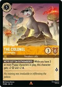 The Colonel - Old Sheepdog - Reign of Jafar - Disney Lorcana card