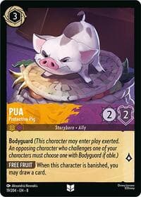 Pua - Protective Pig - Reign of Jafar - Disney Lorcana card
