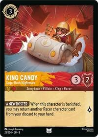 King Candy - Sugar Rush Nightmare - Reign of Jafar - Disney Lorcana card