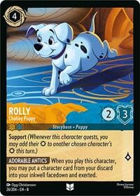 Rolly - Chubby Puppy - Reign of Jafar - Disney Lorcana card