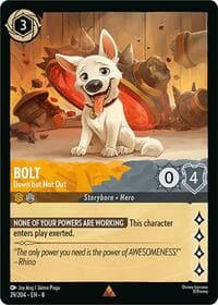 Bolt - Down but Not Out - Reign of Jafar - Disney Lorcana card