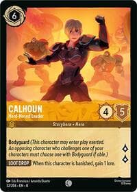 Calhoun - Hard-Nosed Leader - Reign of Jafar - Disney Lorcana card
