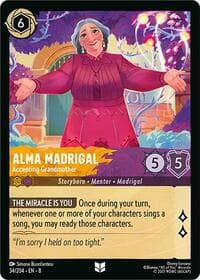 Alma Madrigal - Accepting Grandmother - Reign of Jafar - Disney Lorcana card
