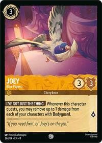 Joey - Blue Pigeon - Reign of Jafar - Disney Lorcana card