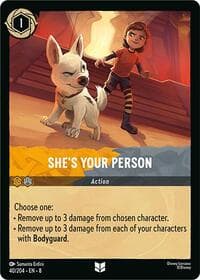She's Your Person - Reign of Jafar - Disney Lorcana card