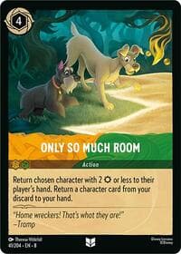 Only So Much Room - Reign of Jafar - Disney Lorcana card