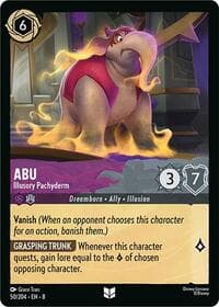 Abu - Illusory Pachyderm - Reign of Jafar - Disney Lorcana card