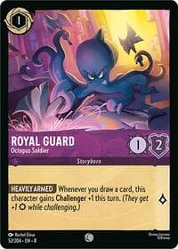 Royal Guard - Octopus Soldier - Reign of Jafar - Disney Lorcana card