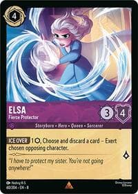 Elsa - Fierce Protector - Reign of Jafar - Disney Lorcana card