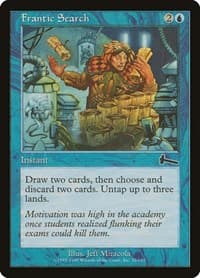 Frantic Search - Urza's Legacy - Magic: The Gathering card