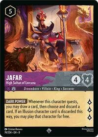 Jafar - High Sultan of Lorcana - Reign of Jafar - Disney Lorcana card