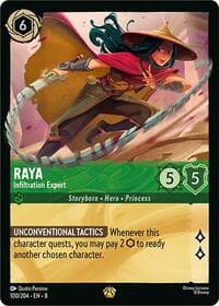 Raya - Infiltration Expert - Reign of Jafar - Disney Lorcana card