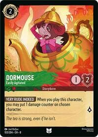 Dormouse - Easily Agitated - Reign of Jafar - Disney Lorcana card
