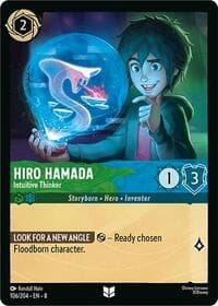 Hiro Hamada - Intuitive Thinker - Reign of Jafar - Disney Lorcana card