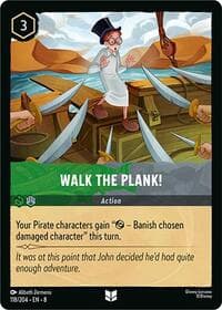 Walk the Plank - Reign of Jafar - Disney Lorcana card