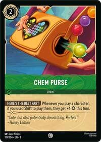 Chem Purse - Reign of Jafar - Disney Lorcana card