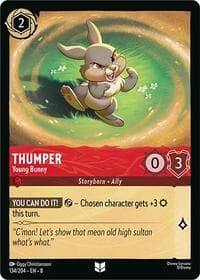 Thumper - Young Bunny - Reign of Jafar - Disney Lorcana card