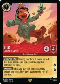 Lilo - Causing an Uproar - Reign of Jafar - Disney Lorcana card
