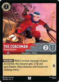 The Coachman - Greedy Deceiver - Reign of Jafar - Disney Lorcana card