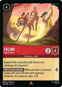 Faline - Playful Fawn - Reign of Jafar - Disney Lorcana card