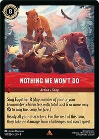 Nothing We Won't Do - Reign of Jafar - Disney Lorcana card