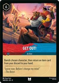 Get Out! - Reign of Jafar - Disney Lorcana card
