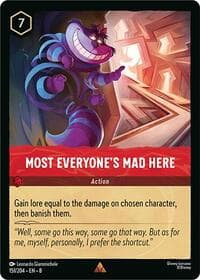 Most Everyone's Mad Here - Reign of Jafar - Disney Lorcana card