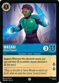 Wasabi - Always Prepared - Reign of Jafar - Disney Lorcana card