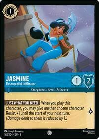 Jasmine - Resourceful Infiltrator - Reign of Jafar - Disney Lorcana card