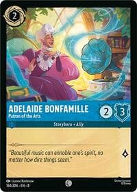 Adelaide Bonfamille - Patron of the Arts - Reign of Jafar - Disney Lorcana card