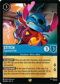 Stitch - Experiment 626 - Reign of Jafar - Disney Lorcana card
