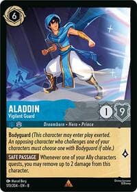 Aladdin - Vigilant Guard - Reign of Jafar - Disney Lorcana card