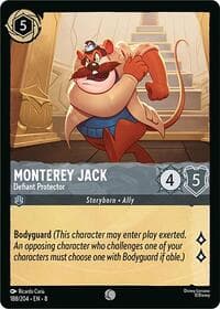 Monterey Jack - Defiant Protector - Reign of Jafar - Disney Lorcana card