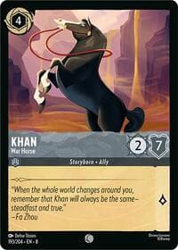 Khan - War Horse - Reign of Jafar - Disney Lorcana card
