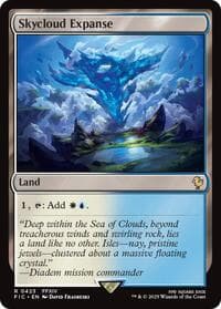 Skycloud Expanse - Commander: FINAL FANTASY - Magic: The Gathering card