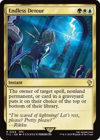 Endless Detour - Commander: FINAL FANTASY - Magic: The Gathering card