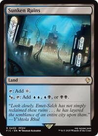 Sunken Ruins - Commander: FINAL FANTASY - Magic: The Gathering card